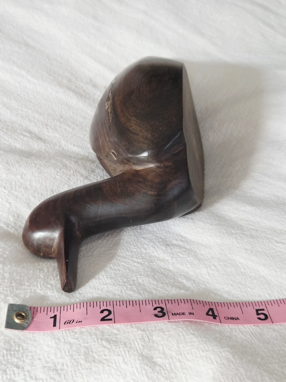 Handcrafted Solid Ironwood Duck Sculpture - Picture 8 of 8